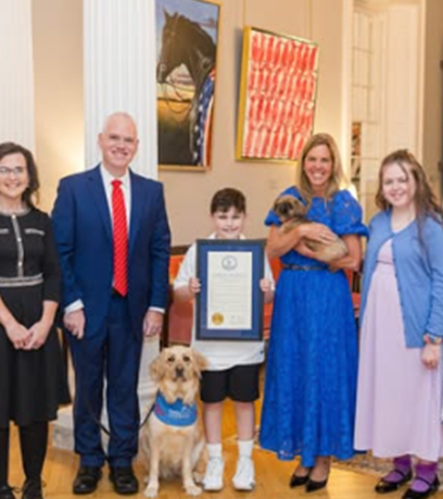 Charlie et son chien d'assistance, Wendy