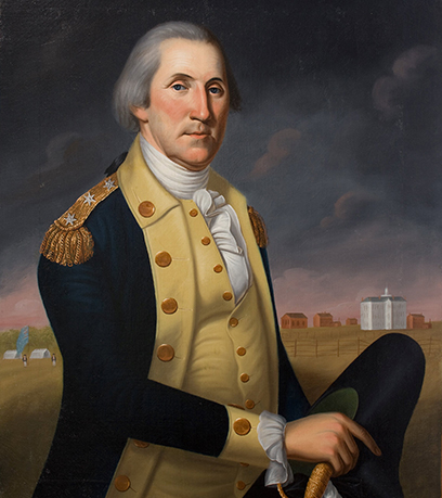 Portrait de George Washington.