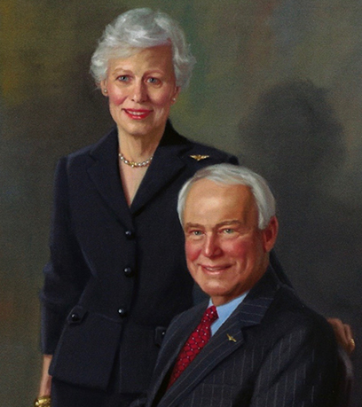 Portrait de Paul et Phyllis Galanti.