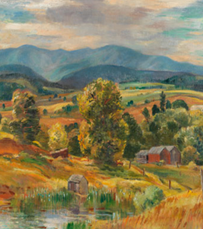 Buffalo Gap, une peinture d'Horace Day.